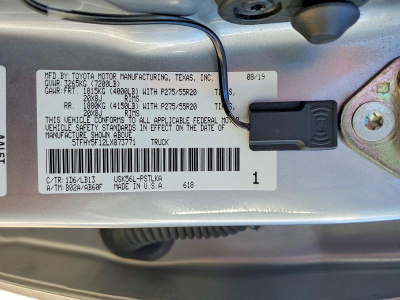 2020 Toyota Tundra Crewmax Limited