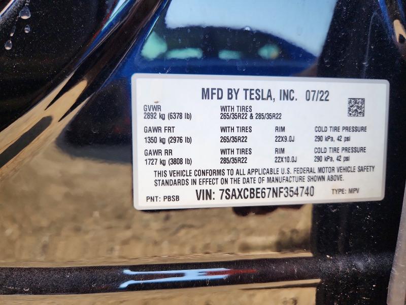 2022 Tesla Model x