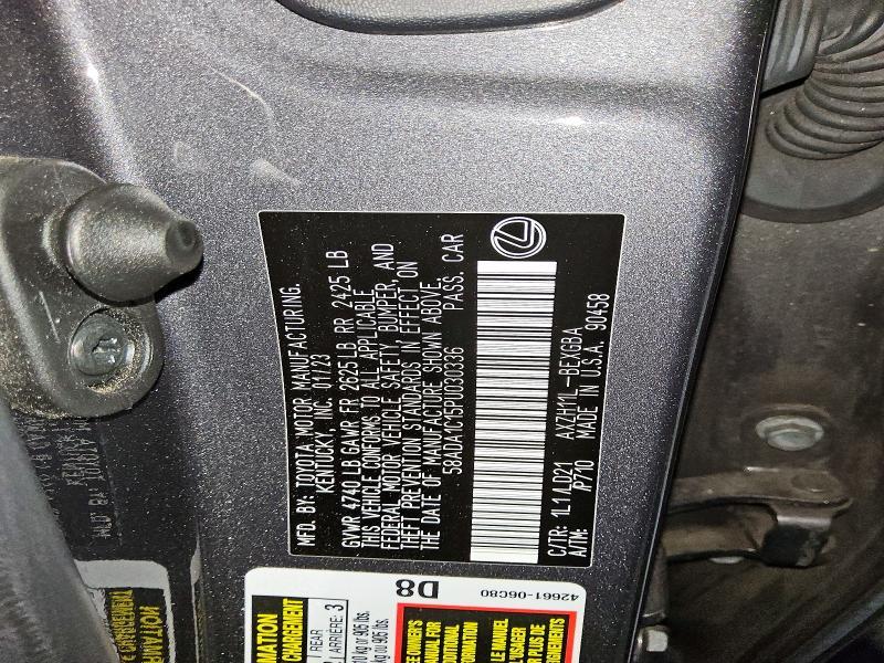 2023 Lexus ES 300H Base