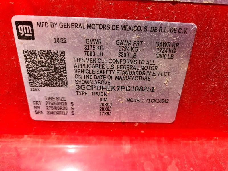 2023 Chevrolet Silverado K1500 LT Trail Boss