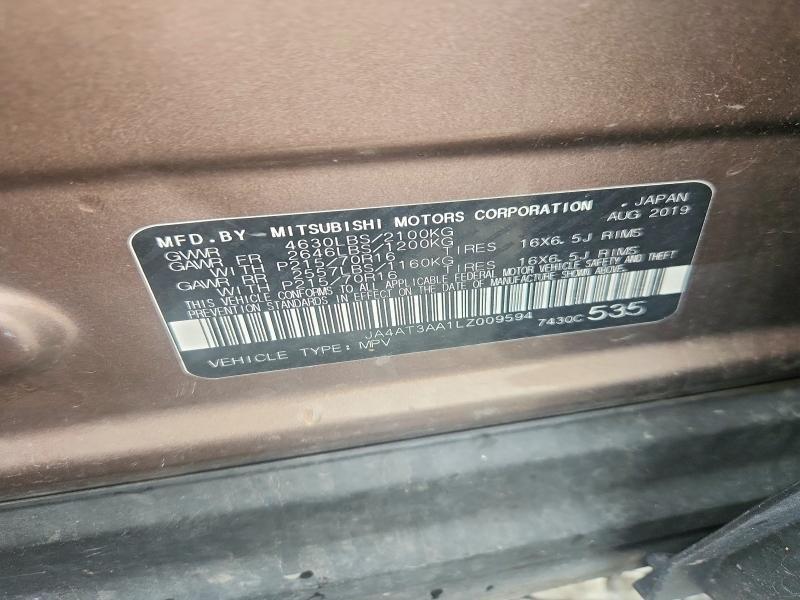 2020 Mitsubishi Eclipse Cross ES