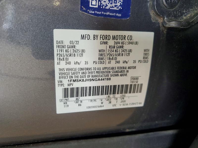 2022 Ford Explorer Timberline