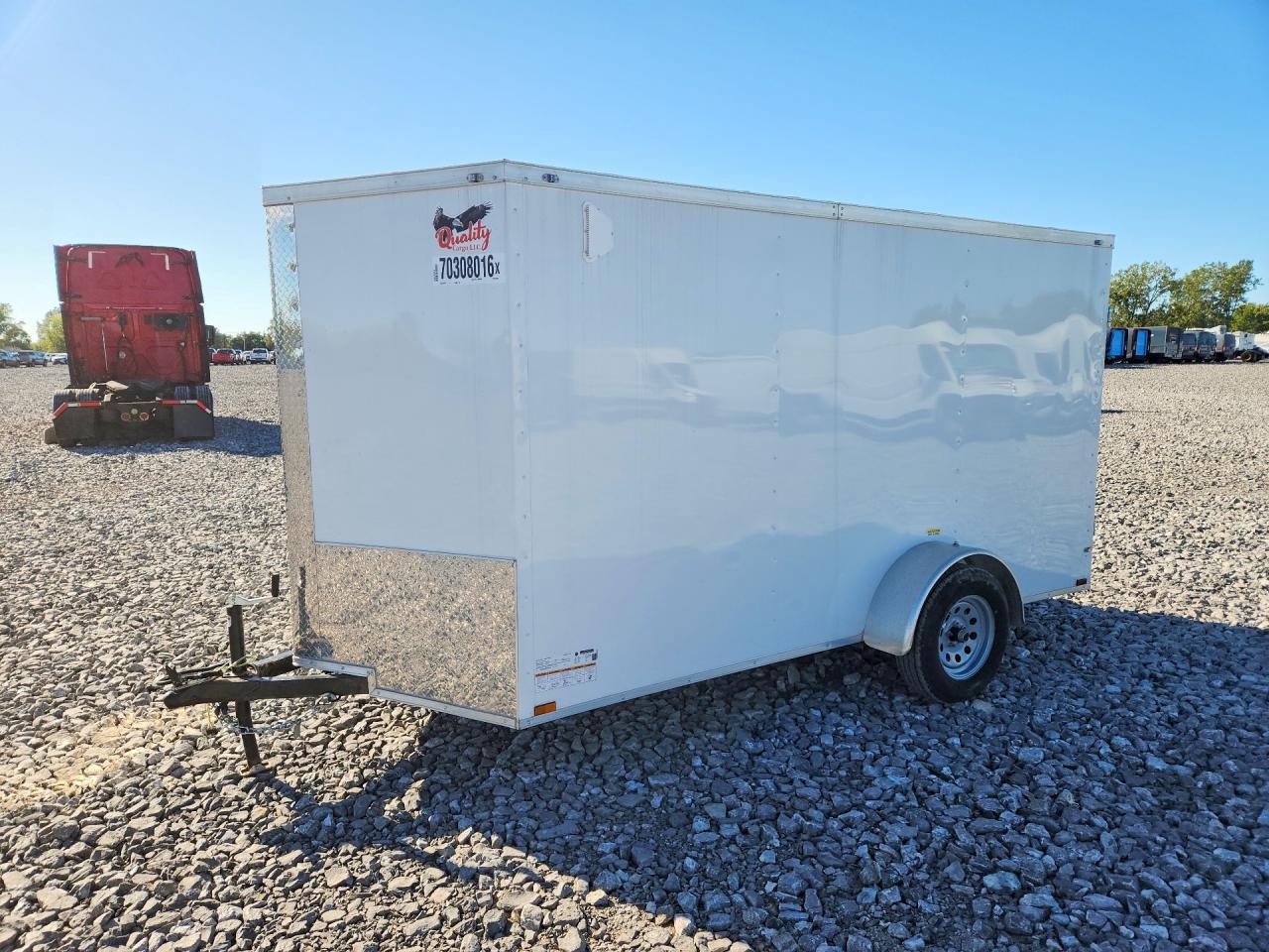 2025 Quality Cargo 6X12SA Enclosed Cargo Trailer