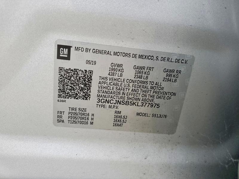 2019 Chevrolet Trax ls