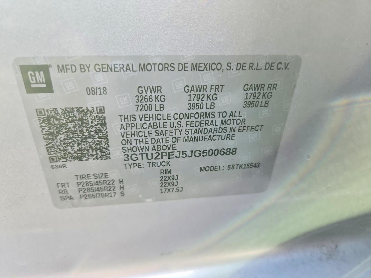 2018 GMC Sierra K1500 Denali