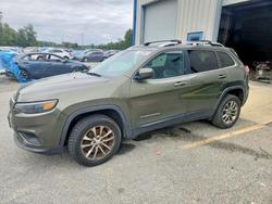 Jeep Cherokee salvage cars for sale: 2019 Jeep Cherokee Latitude Plus