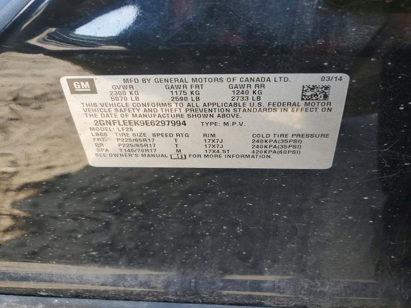 2014 Chev Equinox