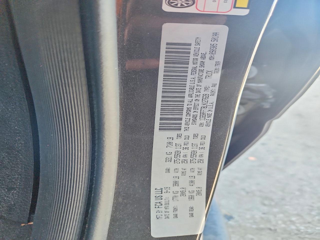 2020 Dodge RAM 1500 BIG HORN/LONE Star