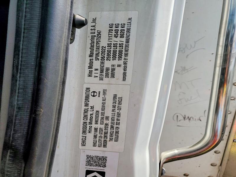 2023 Hino L6 BOX Truck