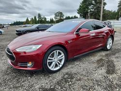 Tesla Vehiculos salvage en venta: 2012 Tesla Model S