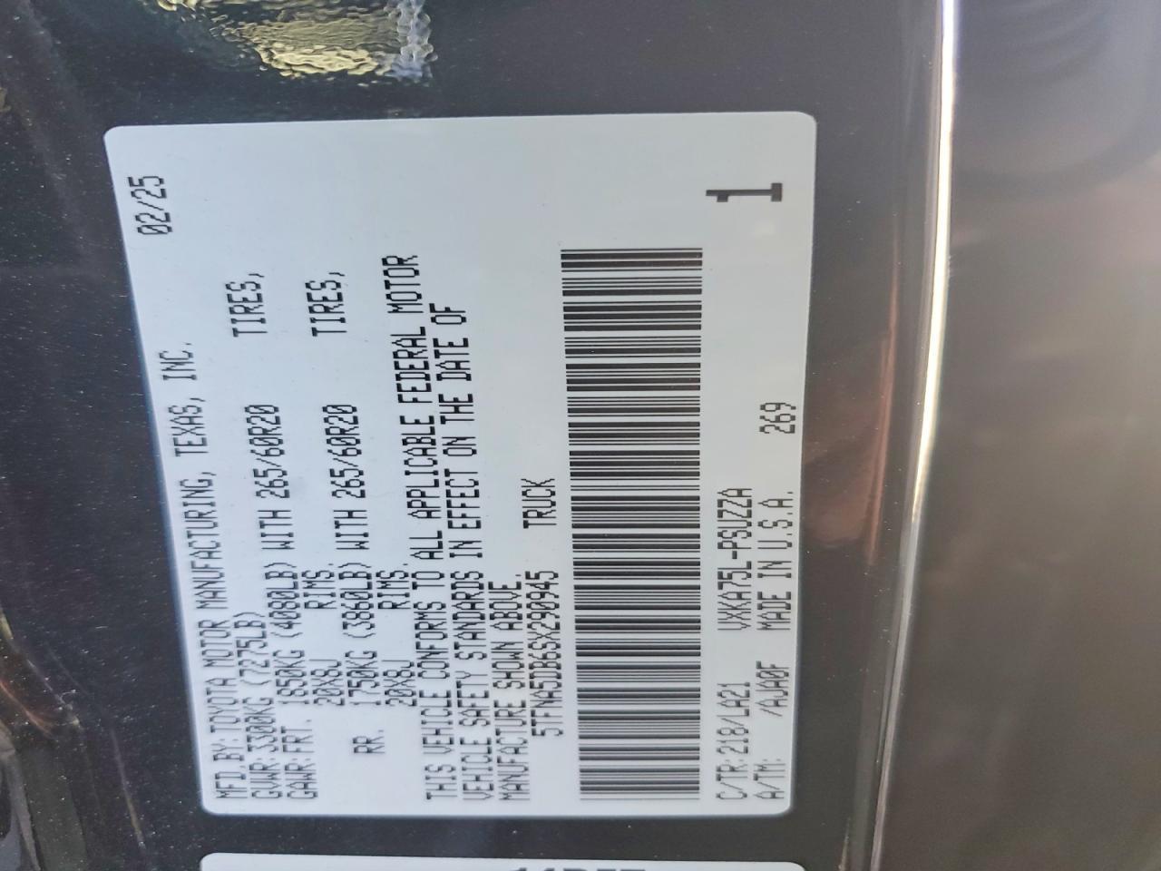 2025 Toyota Tundra Platinum