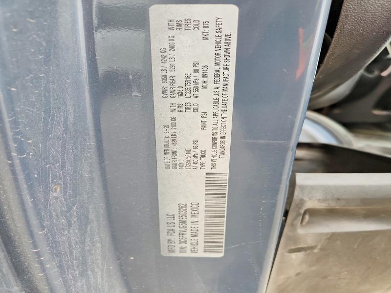 2021 Dodge RAM Promaster 3500 Delivery Van