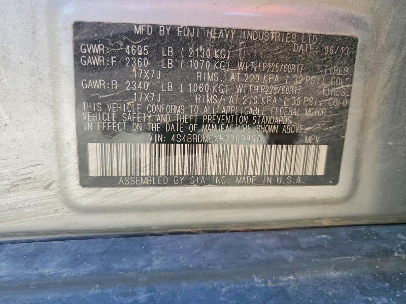 2014 Subaru Outback 3.6r Limited