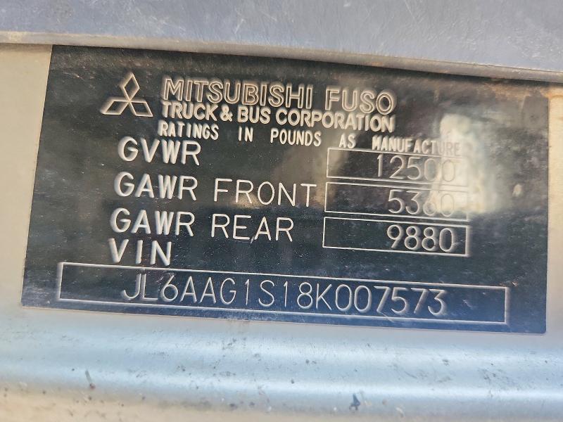 2008 Mitsubishi Fuso FE83D BOX Truck