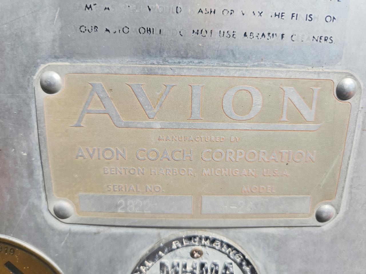 1963 Avion H-24 Camper