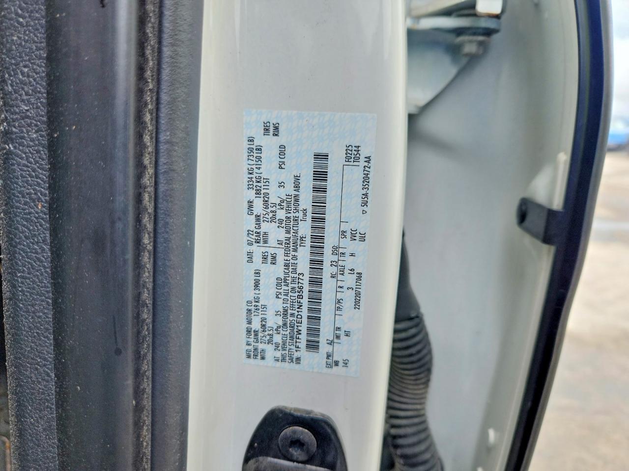 2022 Ford F150 Supercrew