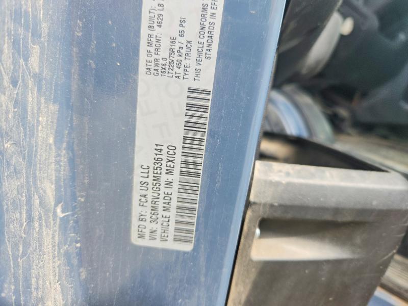 2021 Dodge RAM Promaster 3500 Delivery Van