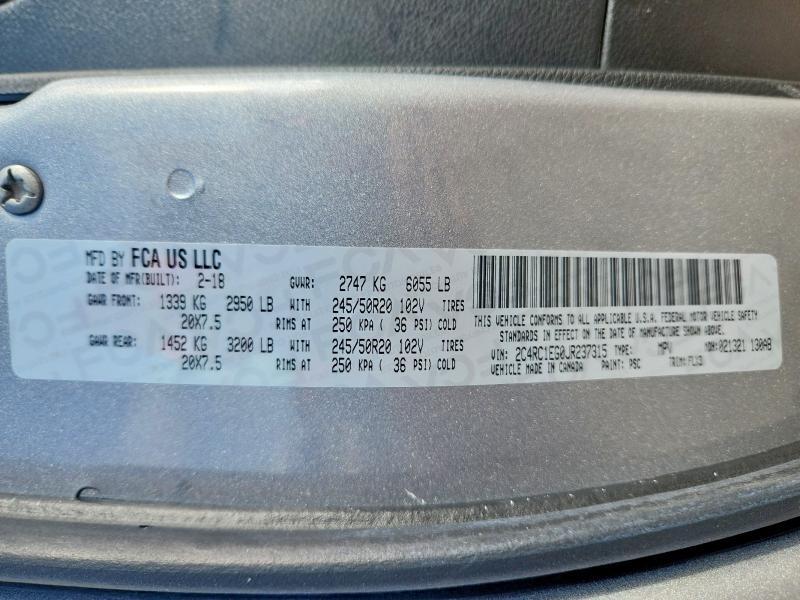 2018 Chrysler Pacifica Touring l Plus