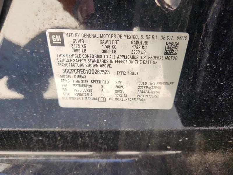 2016 Chevrolet Silverado C1500 LT