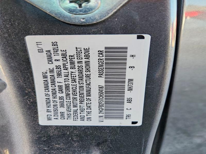 2012 Honda Civic LX