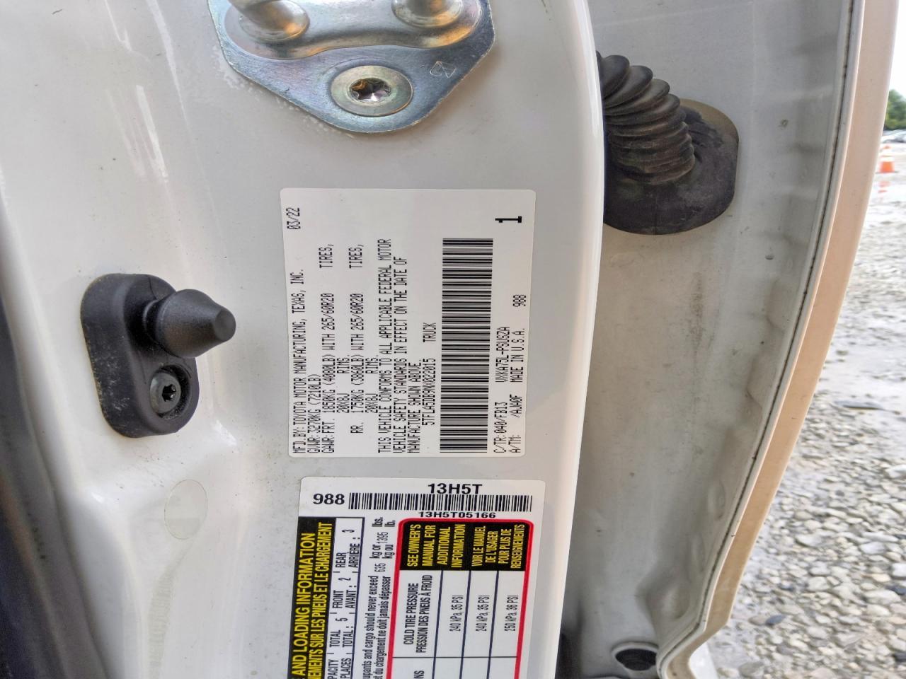 2022 Toyota Tundra SR5