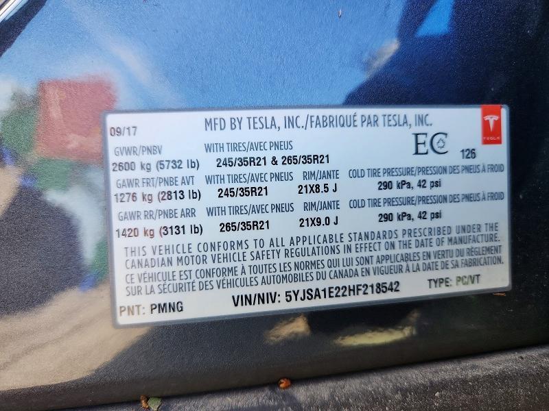 2017 Tesla Model S