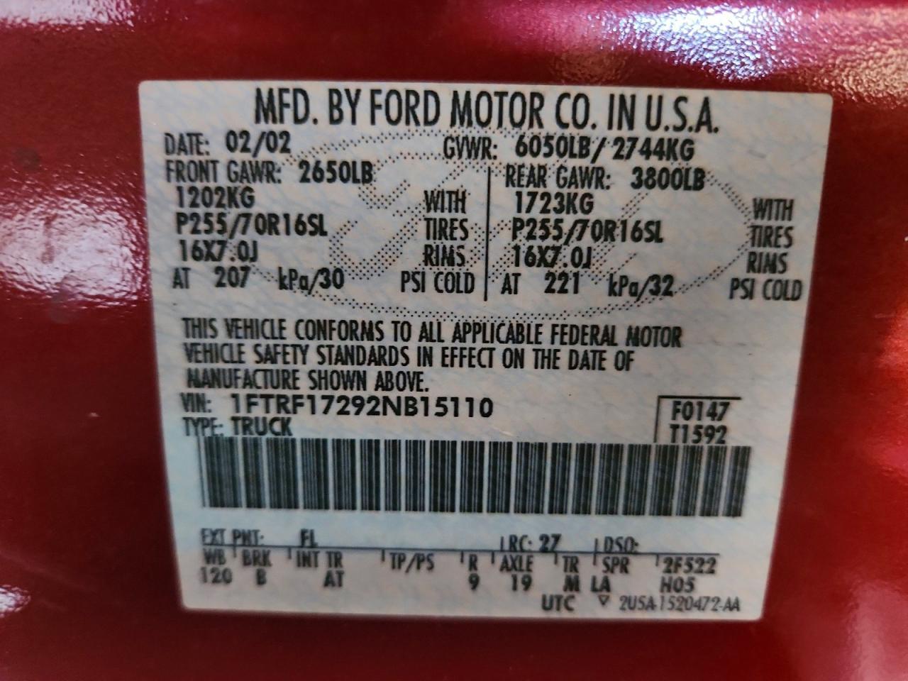 2002 Ford F-150