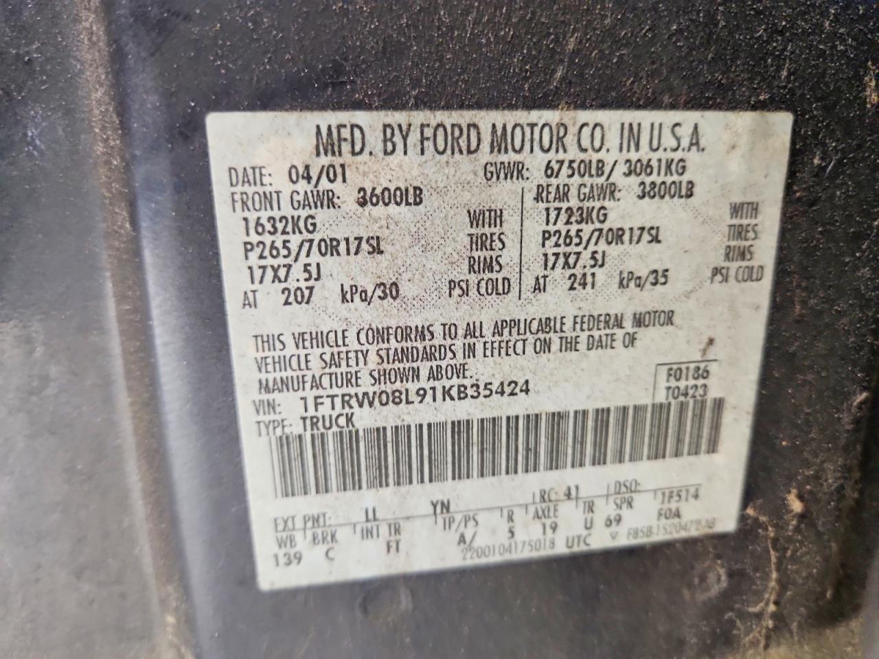 2001 Ford F150 Supercrew
