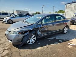 Honda salvage cars for sale: 2009 Honda Civic LX