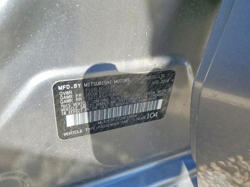 2018 Mitsubishi Mirage G4 ES