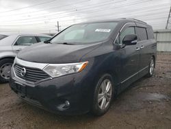 Salvage cars for sale from Copart Dyer, IN: 2012 Nissan Quest S