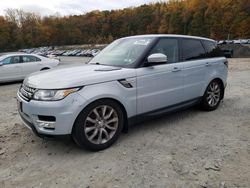 Land Rover salvage cars for sale: 2015 Land Rover Range Rover Sport HSE