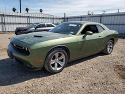 Salvage cars for sale from Copart Mercedes, TX: 2019 Dodge Challenger SXT