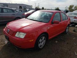 Volkswagen salvage cars for sale: 2002 Volkswagen Jetta GLS