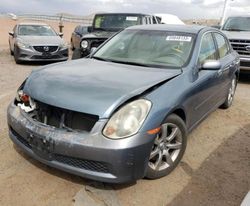 Infiniti G35 Vehiculos salvage en venta: 2005 Infiniti G35