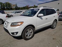 Salvage cars for sale from Copart Spartanburg, SC: 2010 Hyundai Santa FE Limited
