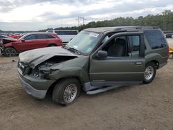 Salvage cars for sale from Copart Greenwell Springs, LA: 2001 Ford Explorer Sport