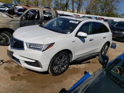 Acura MDX salvage cars for sale: 2020 Acura MDX Sport Hybrid Technology