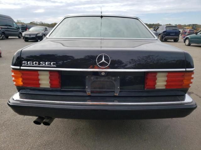 1988 Mercedes-Benz 560 SEC