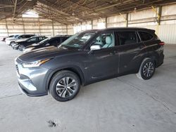 Salvage cars for sale from Copart Phoenix, AZ: 2020 Toyota Highlander XLE