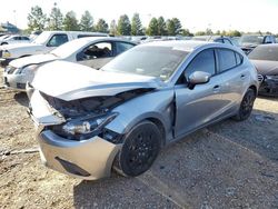 Mazda salvage cars for sale: 2015 Mazda 3 Sport