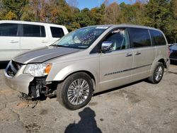 Chrysler Town & Country Touring l salvage cars for sale: 2013 Chrysler Town & Country Touring L