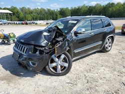 Jeep salvage cars for sale: 2012 Jeep Grand Cherokee Overland