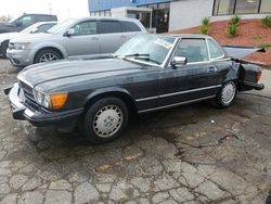 Salvage cars for sale from Copart Woodhaven, MI: 1986 Mercedes-Benz 560 SL