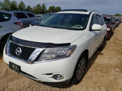 Nissan salvage cars for sale: 2015 Nissan Pathfinder S