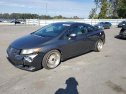 Vehiculos salvage en venta de Copart Dunn, NC: 2012 Honda Civic EX