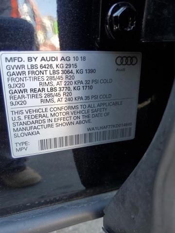 2019 Audi Q7 Premium Plus