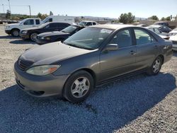 Salvage cars for sale from Copart Mentone, CA: 2004 Toyota Camry LE