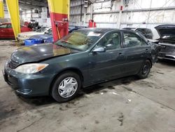 Toyota Camry salvage cars for sale: 2003 Toyota Camry LE