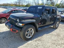 Jeep Wrangler salvage cars for sale: 2018 Jeep Wrangler Unlimited Sahara